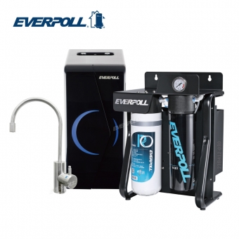EVERPOLL  RO-900/RO900 直出式極淨純水設備/純水機/RO機│搭 EP-168櫥下雙溫無壓飲水機