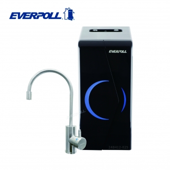 EVERPOLL 櫥下/廚下型雙溫無壓飲水機+守護升級全效淨水組EP168+DCP3000(EP-168+DCP-3000)★無鈉軟水，超強防護★有效過濾重金屬