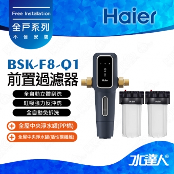 【Haier 海爾】全屋淨水/全戶中央淨水除氯系統-除氯方案│★家庭用水 一次搞定│不含安裝 安裝費用另計(Haier海爾全戶淨水)