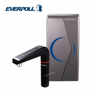 EVERPOLL櫥下/廚下型雙溫UV觸控飲水機EVB298-E/EVB298E★專利UV滅菌模組★觸控設計★全新升級