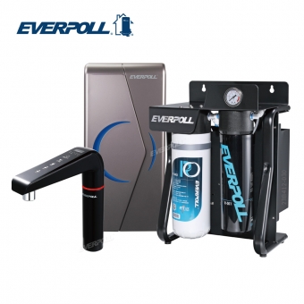 EVERPOLL  RO-900/RO900 直出式極淨純水設備/純水機/RO機│搭 EVB298-E櫥下雙溫UV觸控飲水機